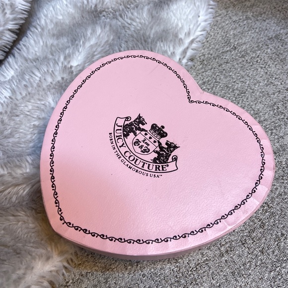 JUICY COUTURE - Hoop Silver Earrings with Dangle Charms - Picture 4 of 4